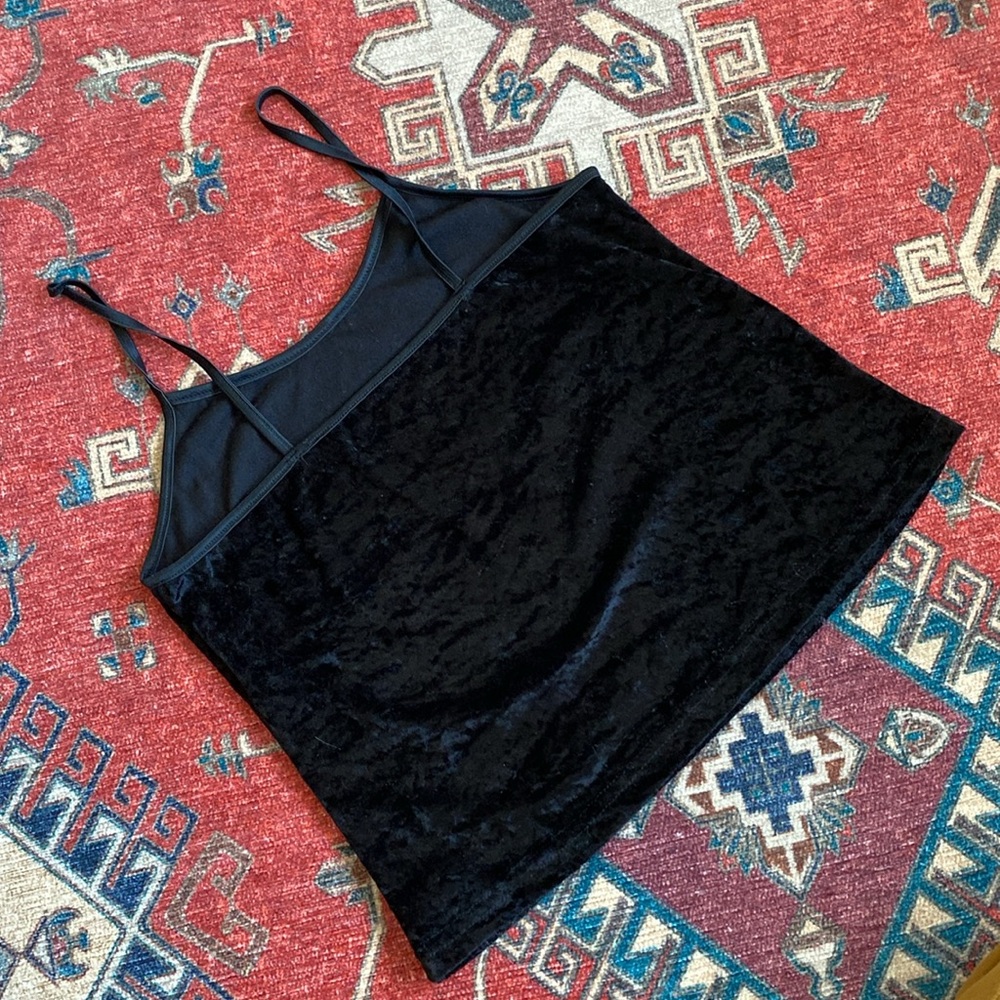 vtg velvet cami - Picture 2 of 5